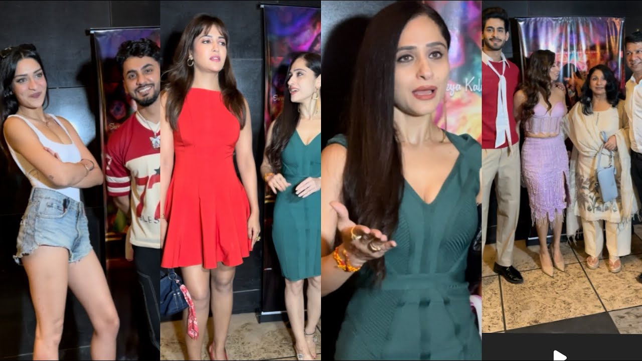 Hunar haleGulki joshi Shreya kalra , rishabh jaiswal hritu zee Shobhika Bali adit For Party