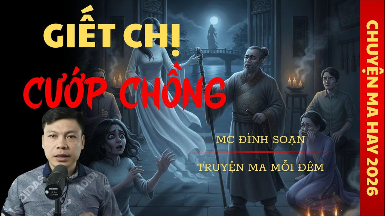 TRUYỆN MA ĐÌNH SOẠN : GIẾT CHỊ CƯỚP CHỒNG / CHUYỆN MA ĐÌNH SOẠN KỂ SỢ