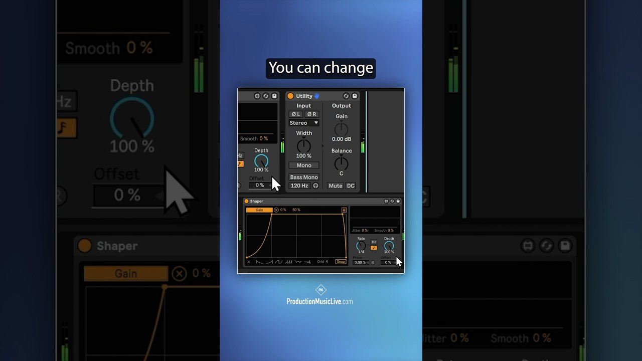 🚀 Создание сайдчейна в стиле &laquo;LFO-Tool&raquo; в Ableton