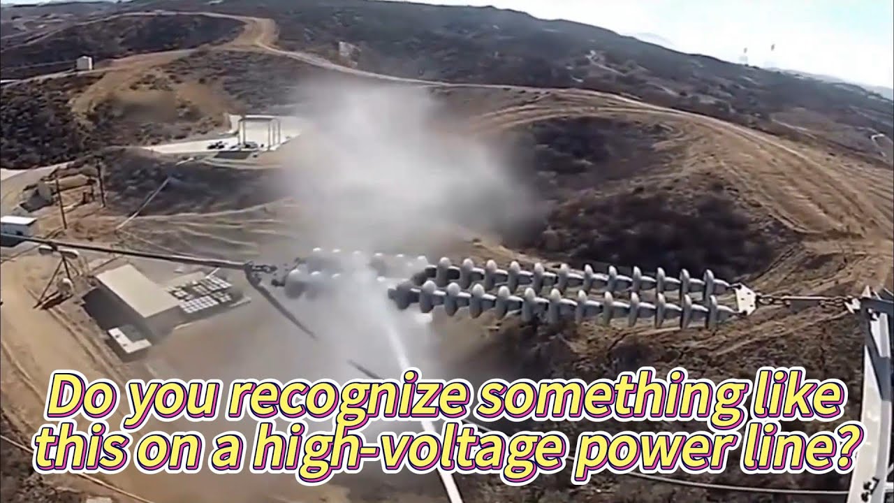 Do you recognize something like this on a high voltage power line？