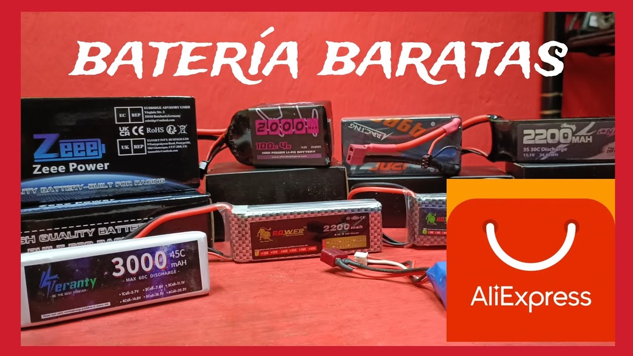 baterías lipo para coche rc AliExpress !!!BARATAS¡¡