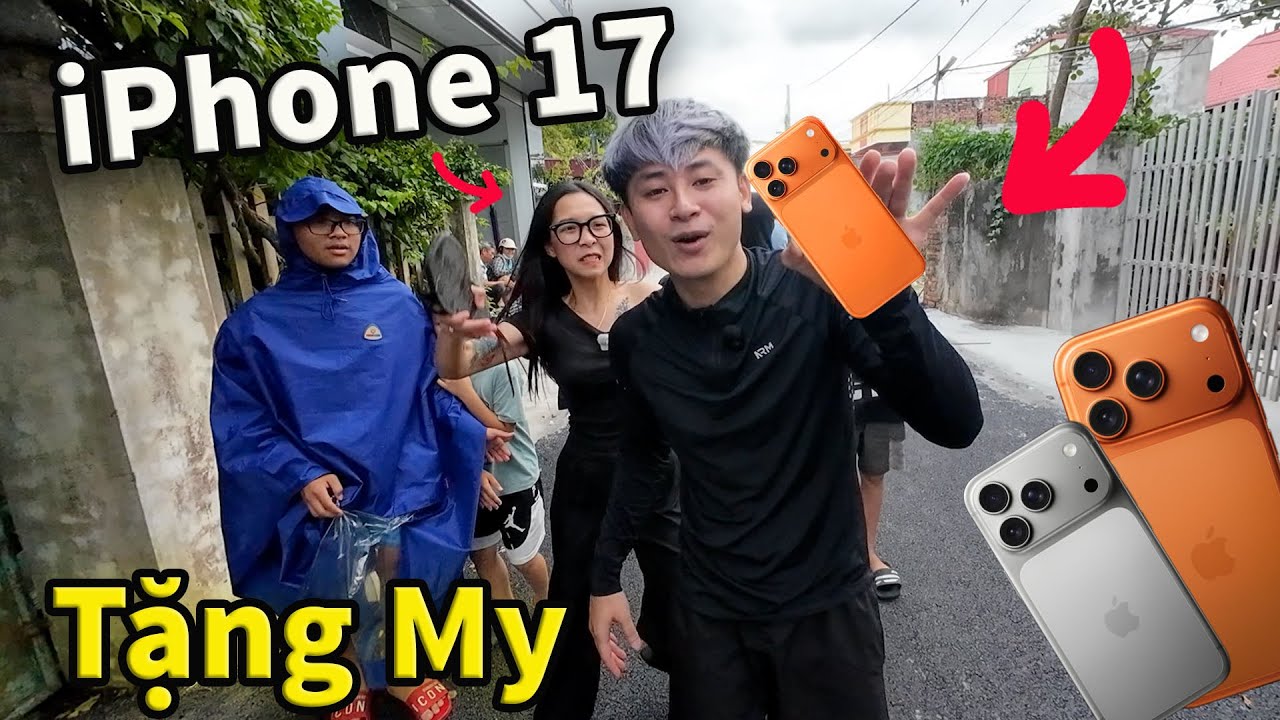 Hậu Cáo Chốt Kèo Mua iPhone 17 Tặng My || Mặn Quá !