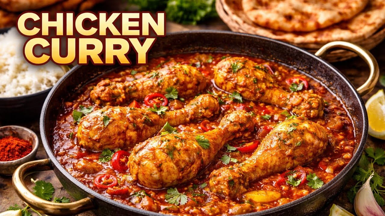 Traditional Indian Chicken Curry Recipe | Step by Step