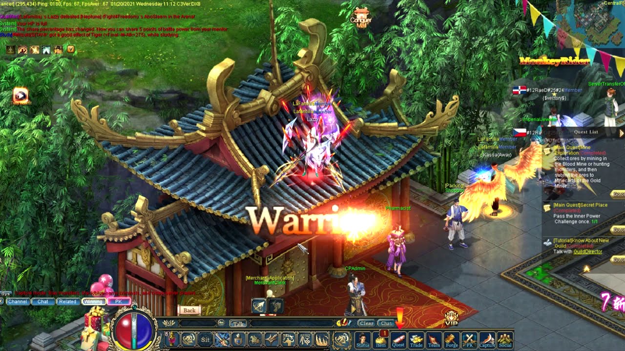 💥 Conquer Online 💥 Almighty WARRIOR vs. Almighty WARRIORS