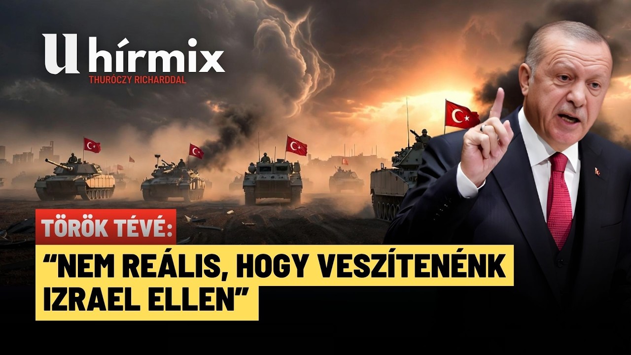 Erdoğan Izrael elleni t&aacute;mad&aacute;sr&oacute;l besz&eacute;lt - H&iacute;rmix