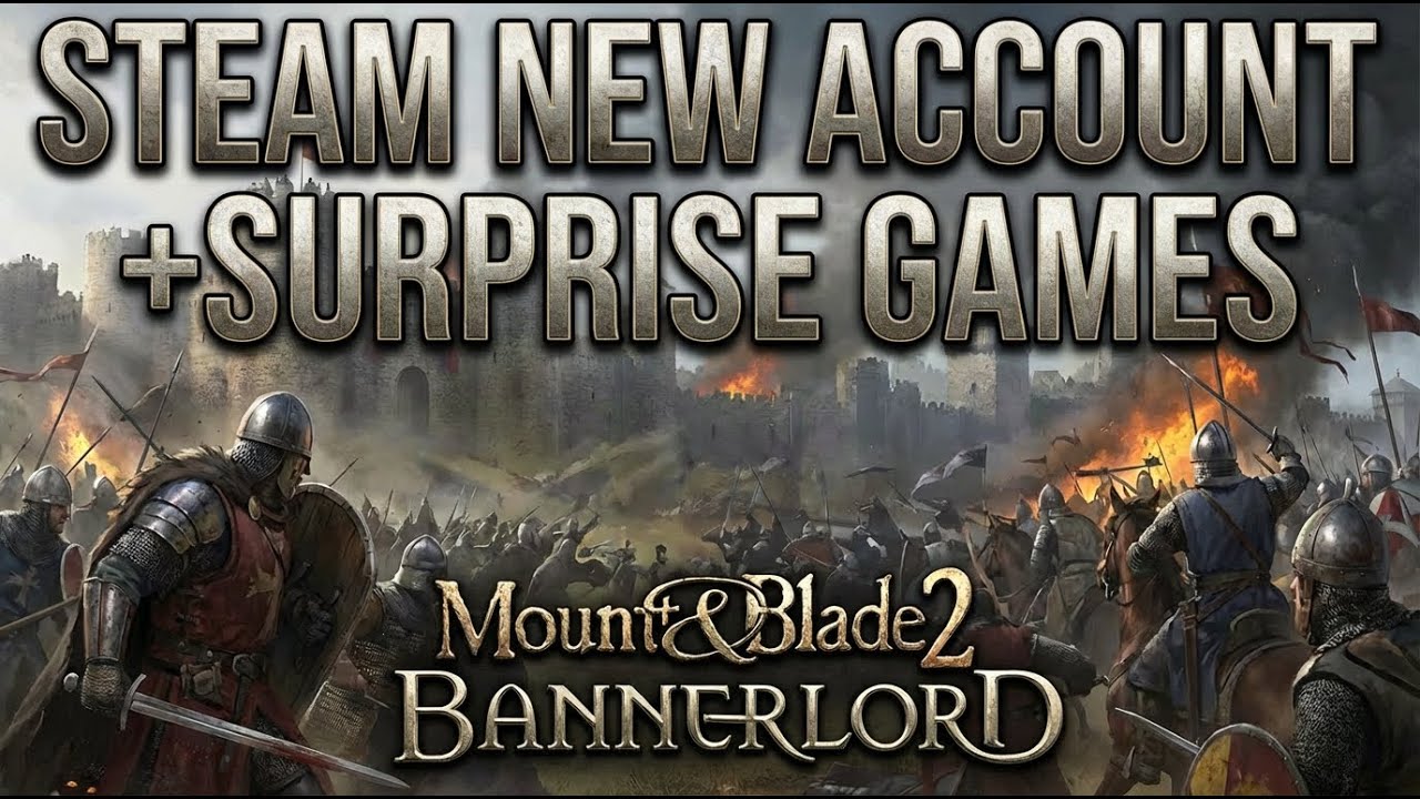 Mount & Blade II: Bannerlord | Steam New Free Account + SURPRISE GAMES