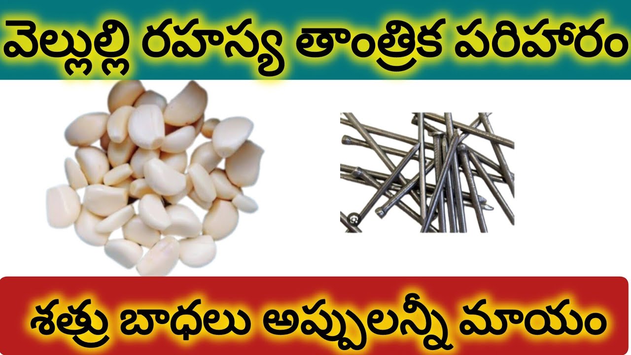వెల్లుల్లి రహస్య తాంత్రిక పరిహారం శత్రు బాధలు అప్పులన్నీ మాయం|Dharma Sandehalu 2025