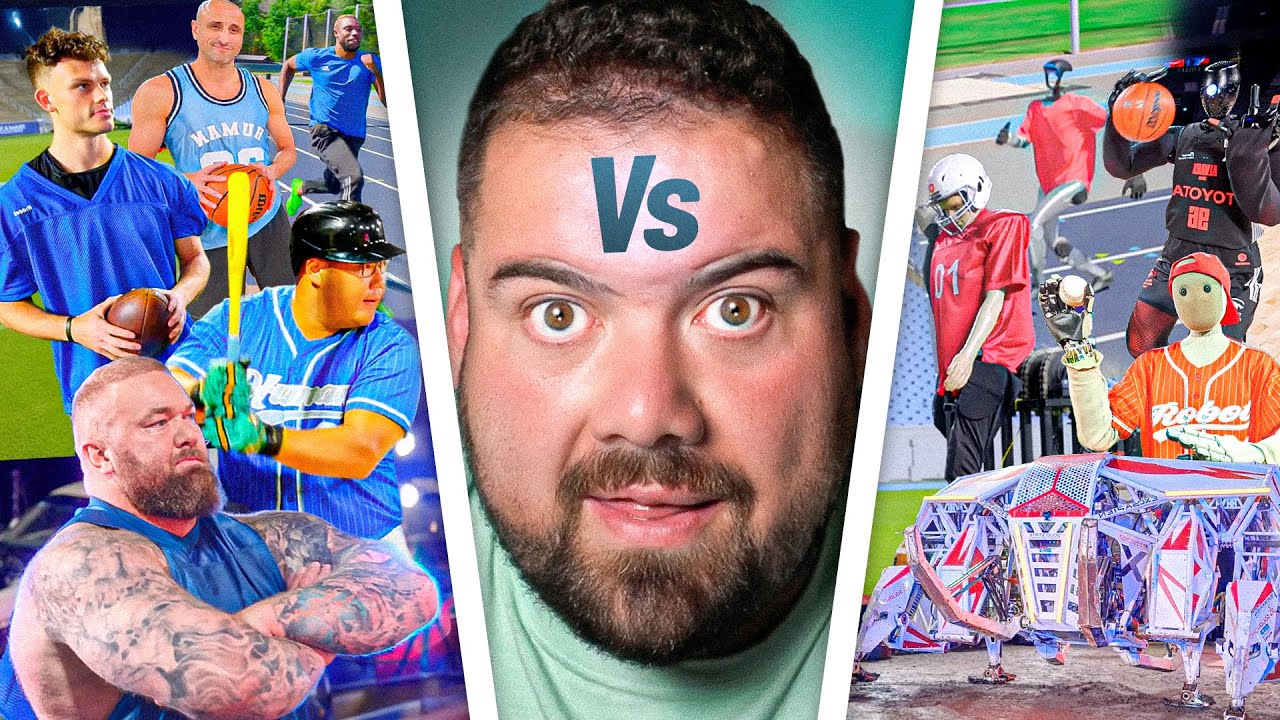 HUMANOS VS ROBOTS | Quién ganara?