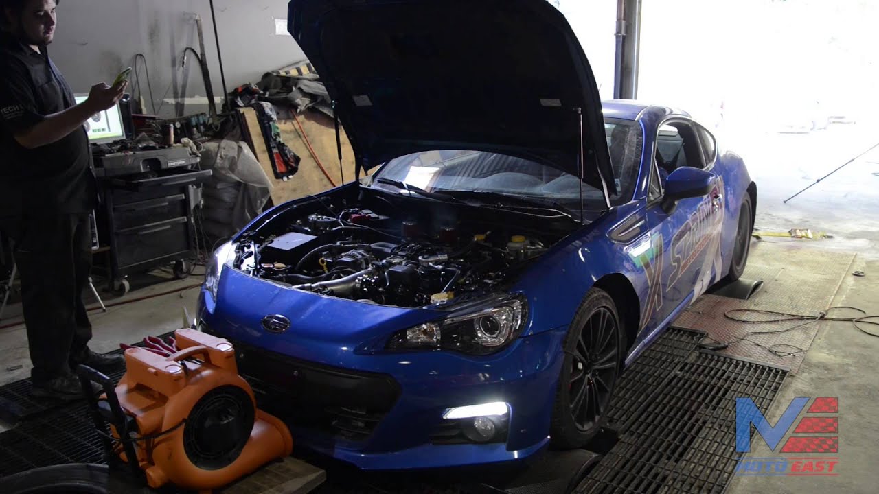 527 WHP BRZ on the dyno