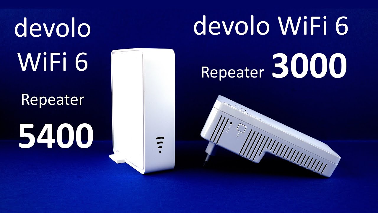 devolo WiFi 6 Repeater 5400 im Test versus devolo 3000