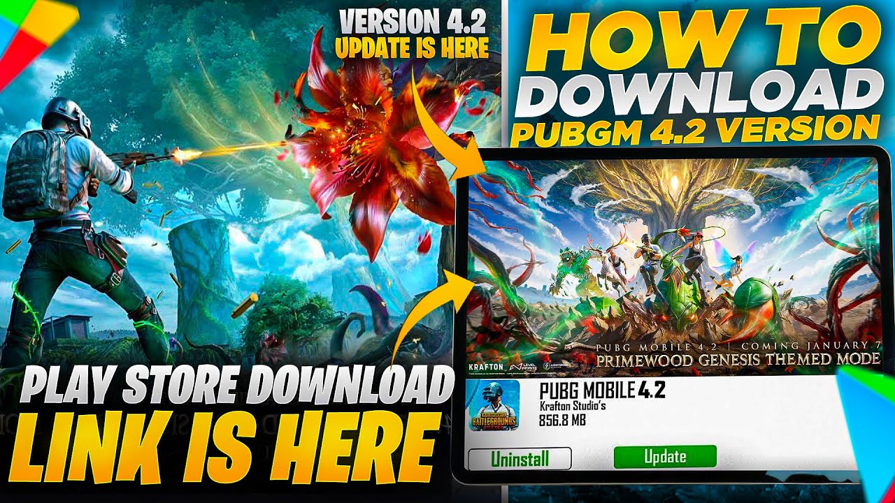PUBG Mobile Official 4.2 Update Patch Notes | How To Download Version 4.2 | Download Link 