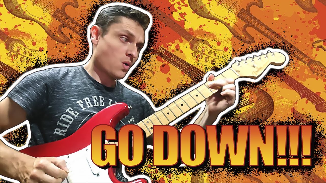 Как играть AC/DC - Go Down разбор для начинающих