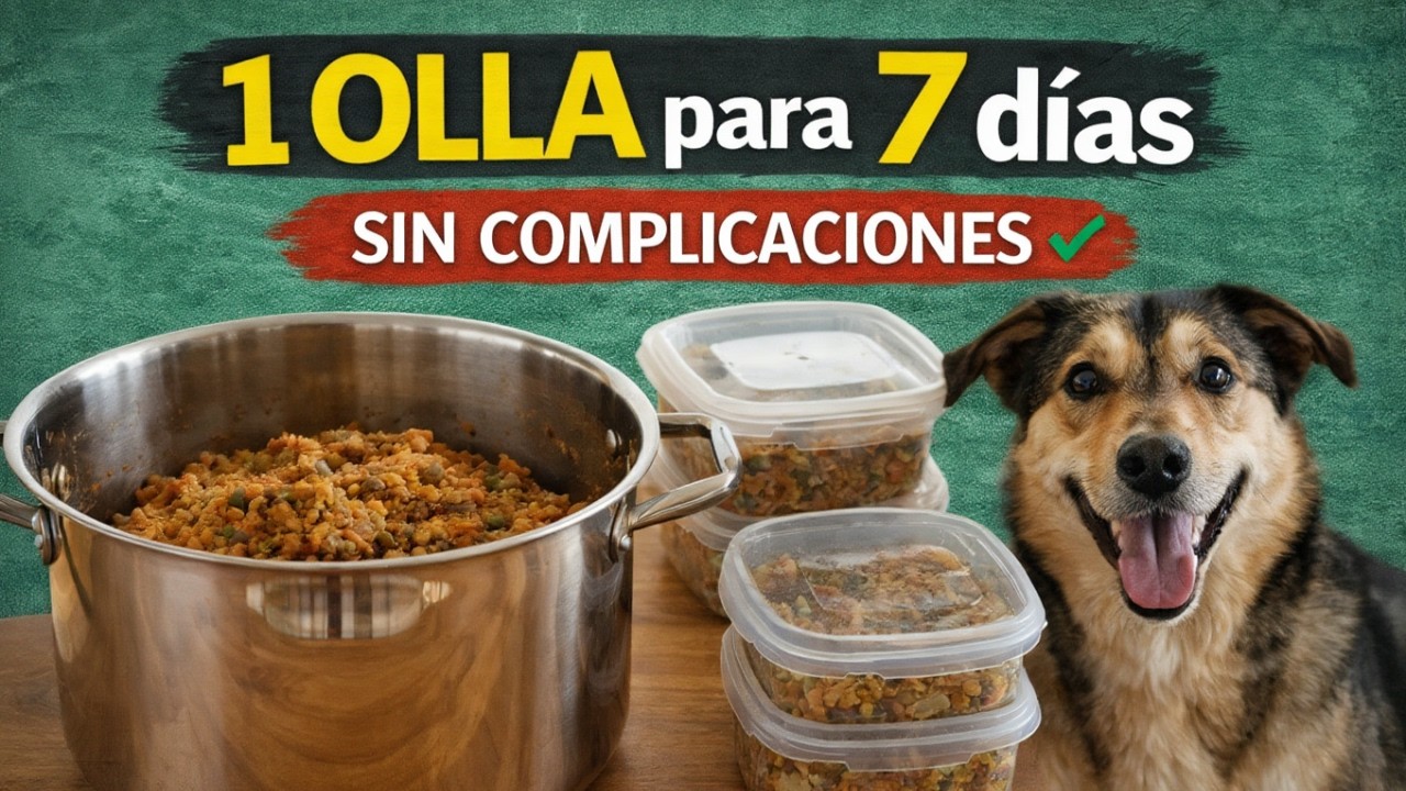 Cocina una vez, alimenta 7 días¡ FACIL, ECONOMICO y SALUDABLE.