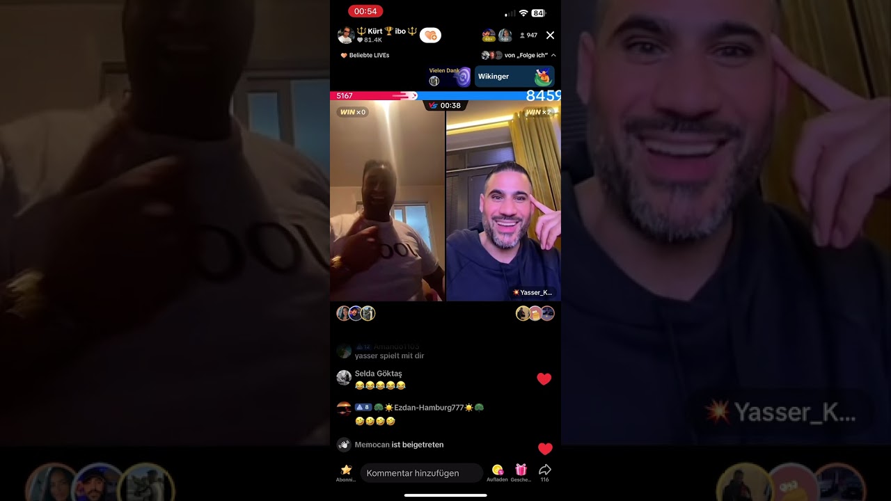 KÜRT IBO LIVE MIT YASSER - KÜRT IBO ERZÄHLT SEINE ZEIT IM HAPS 😜