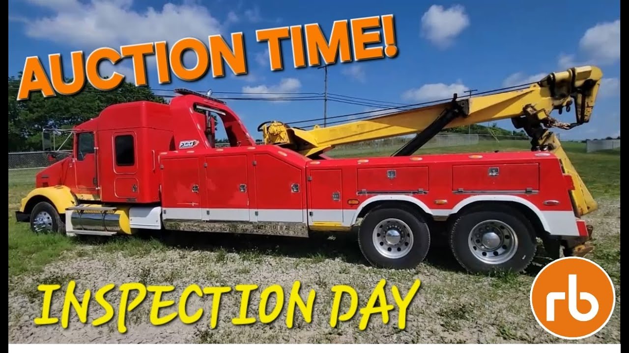 AUCTION TIME! INSPECTION DAY!