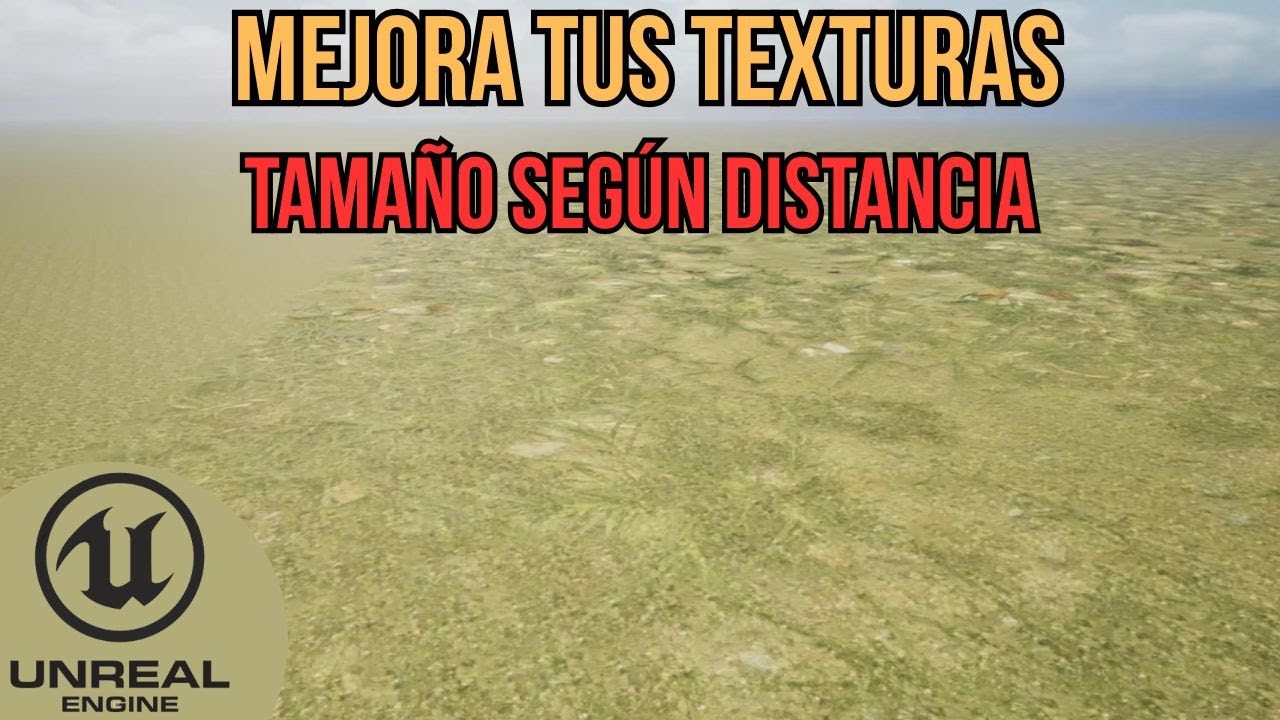 Cómo Cambiar el Tamaño de las Texturas del Landscape Según la Distancia | Unreal Engine 5