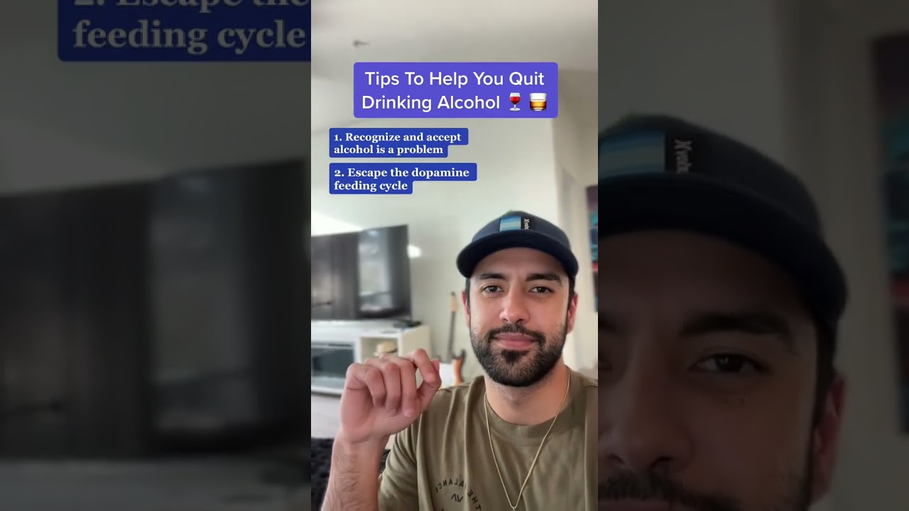 Tips to help you quit drinking alcohol! #stopdrinking