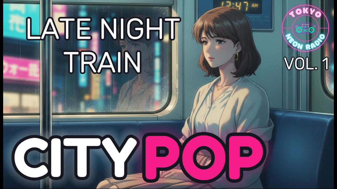 Last Train Home 🚆 — 80s Japanese City Pop Mix | Late-Night Train Vol.1
