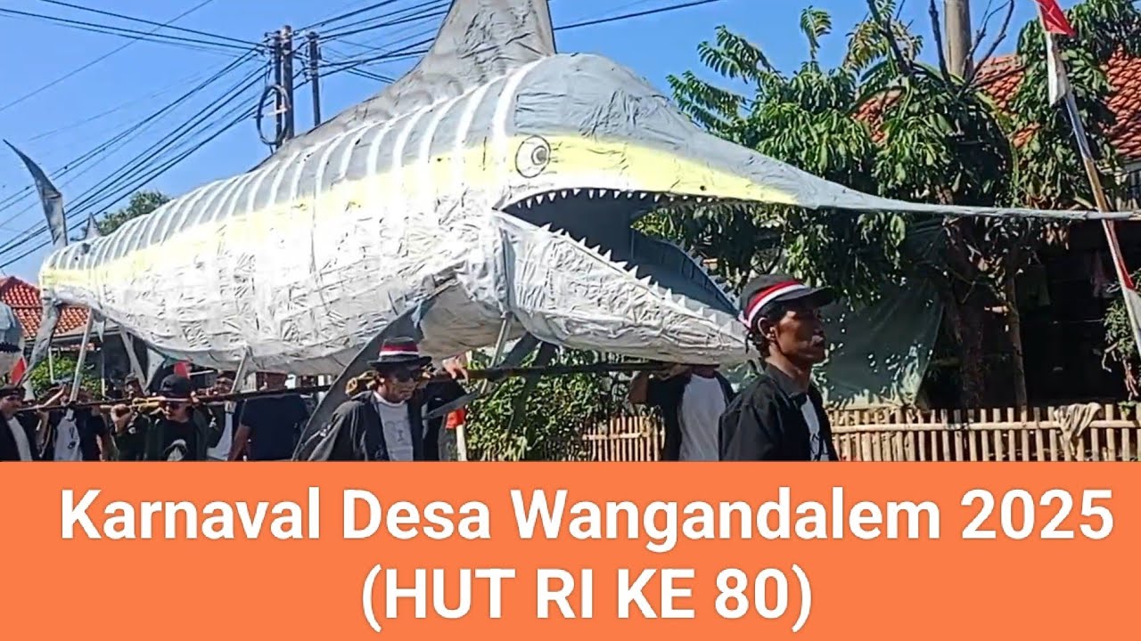 Pawai Karnaval Desa Wangandalem 2025 (HUT RI KE 80)