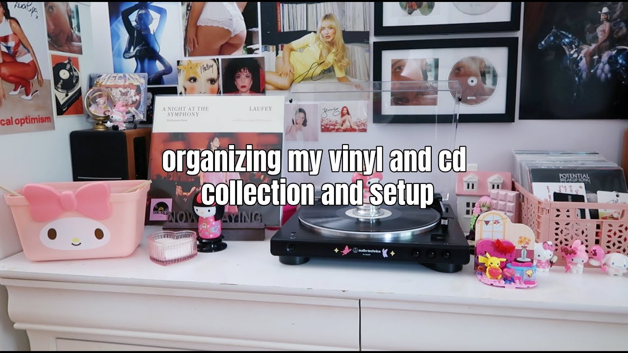 привожу в порядок свою коллекцию винила и компакт-дисков 💿🎵