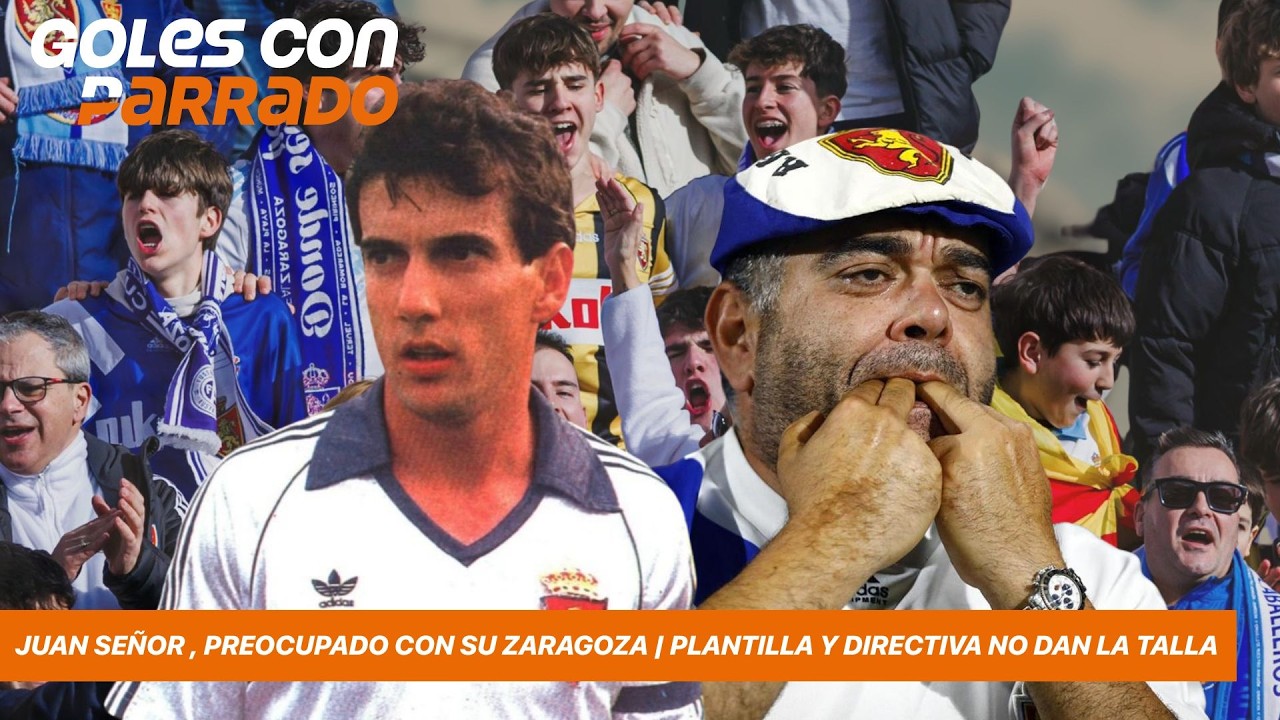 Juan Señor señala los problemas del Real Zaragoza
