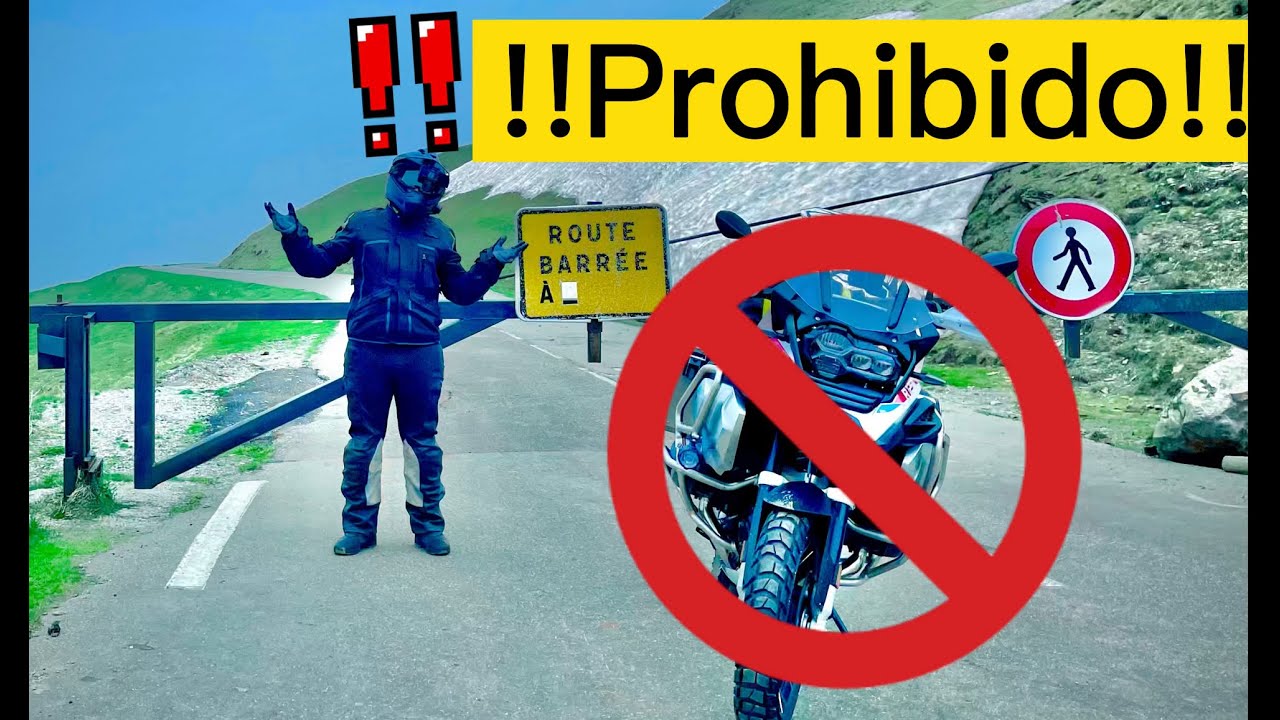 Уэска ​​на мотоцикле и запрещенный проезд 🚫 - ИСПАНИЯ НА МОТОЦИКЛЕ Huesca en moto y paso prohibido 🚫