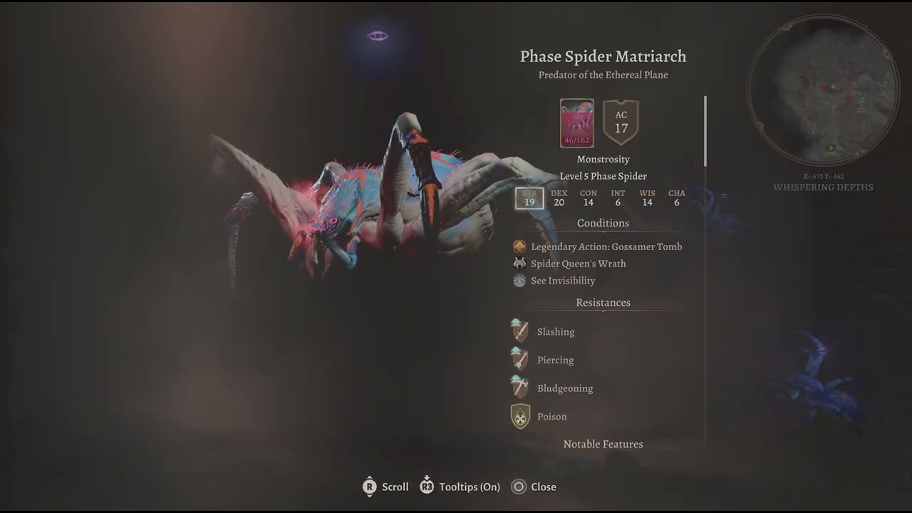 Solo Warlock - Phase Spider Queen