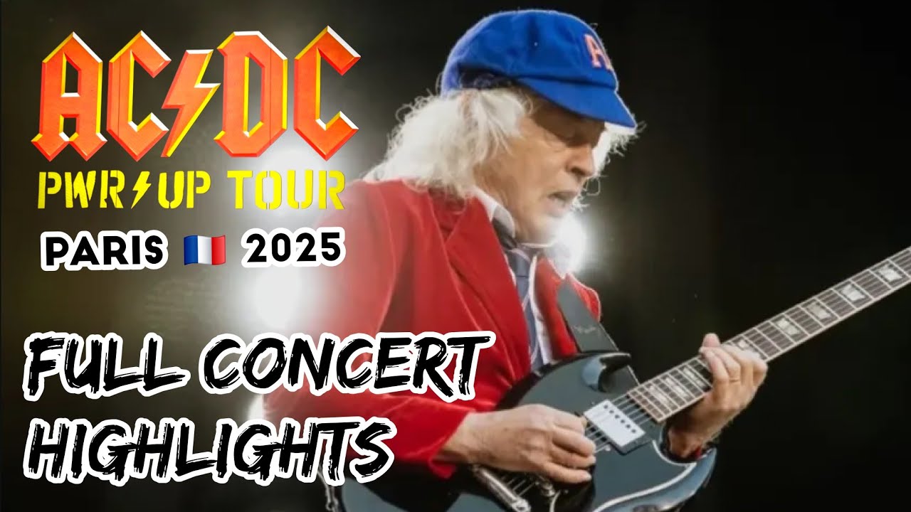 AC/DC live in Paris | FULL CONCERT HIGHLIGHTS (09.08.2025) | 