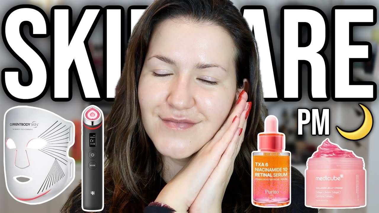 SKINCARE ROUTINE - PM/NOITE/Pele Mista/Oleosa 🌙