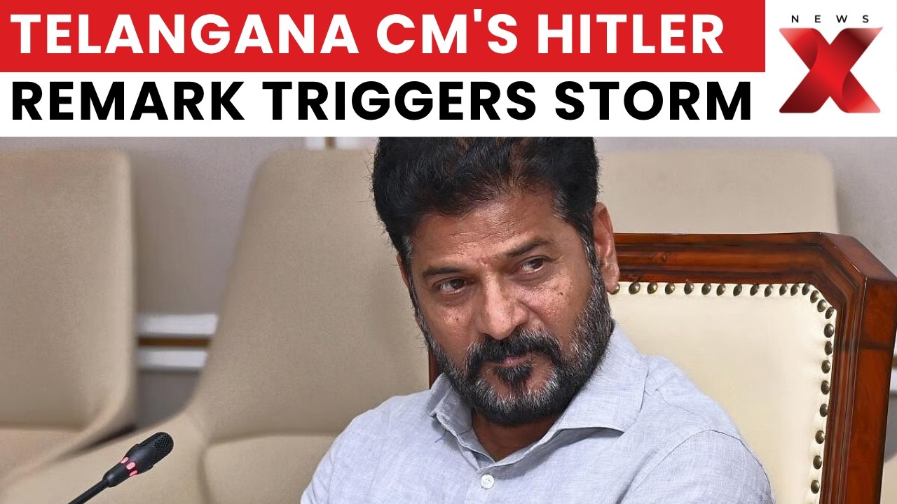 Revanth Reddy Remark Row | Telangana CM's Hitler Reference Triggers Controversy | NewsX