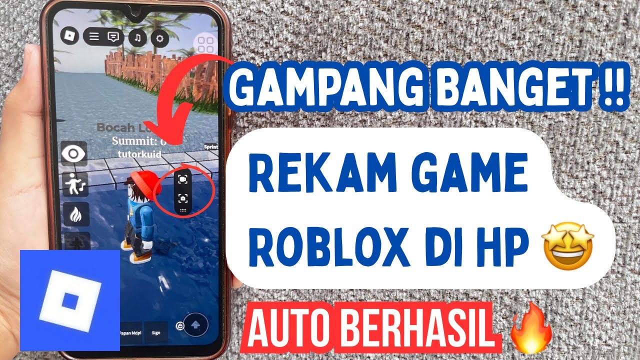Cara Merekam Game Roblox Di HP