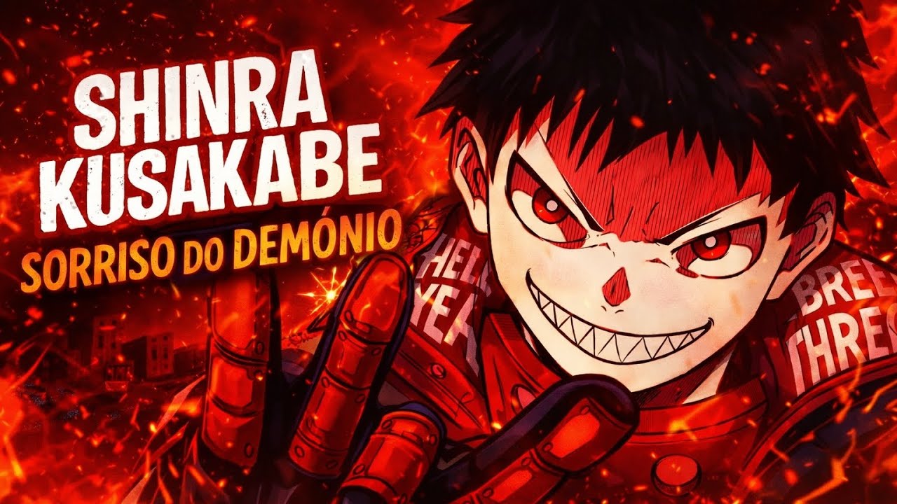 “Sorriso do Demônio” – Shinra Kusakabe 
