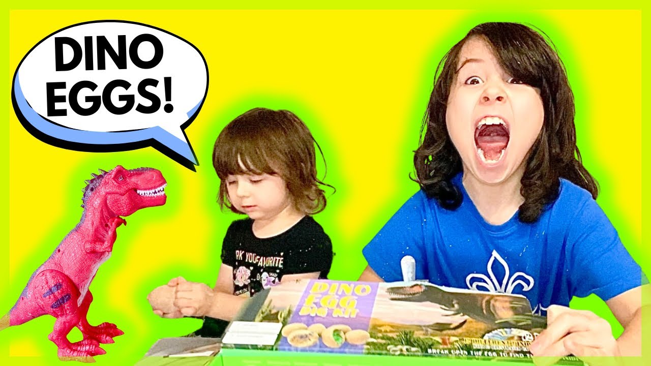 WE HATCHED DINOSAUR EGGS‼️🥚🦖🦕😀😍 DINO EGG BIG KIT TOYS REVIEWS 😍 KIDS ACTIVITIES | YOUTUBE KIDS 🧒 