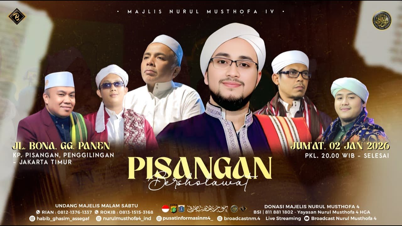 🔴LIVE! Nurul Musthofa 4 | Jumat, 02 Januari 2026 | Jl. Bona, Kp. Pisangan, Penggilingan - Jaktim