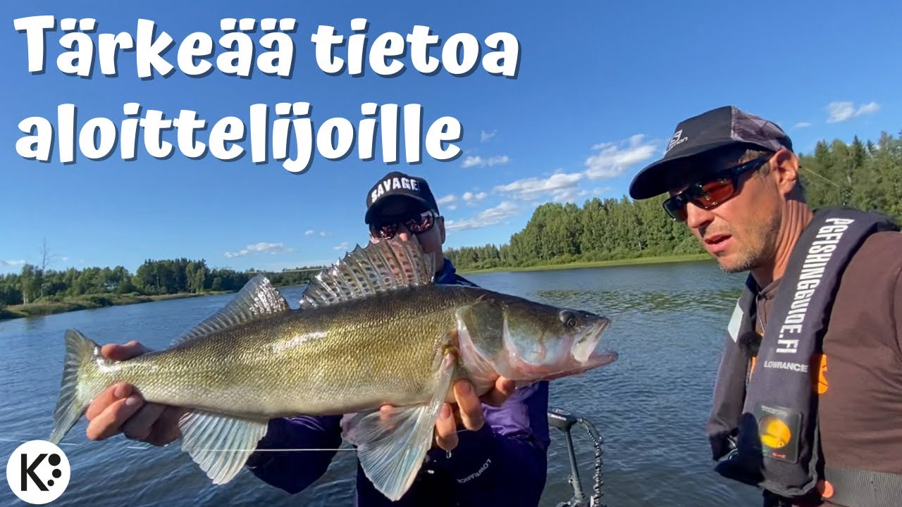 Paikan valitseminen, vieheet ja tekniikka | Kouvolan Kalakierros