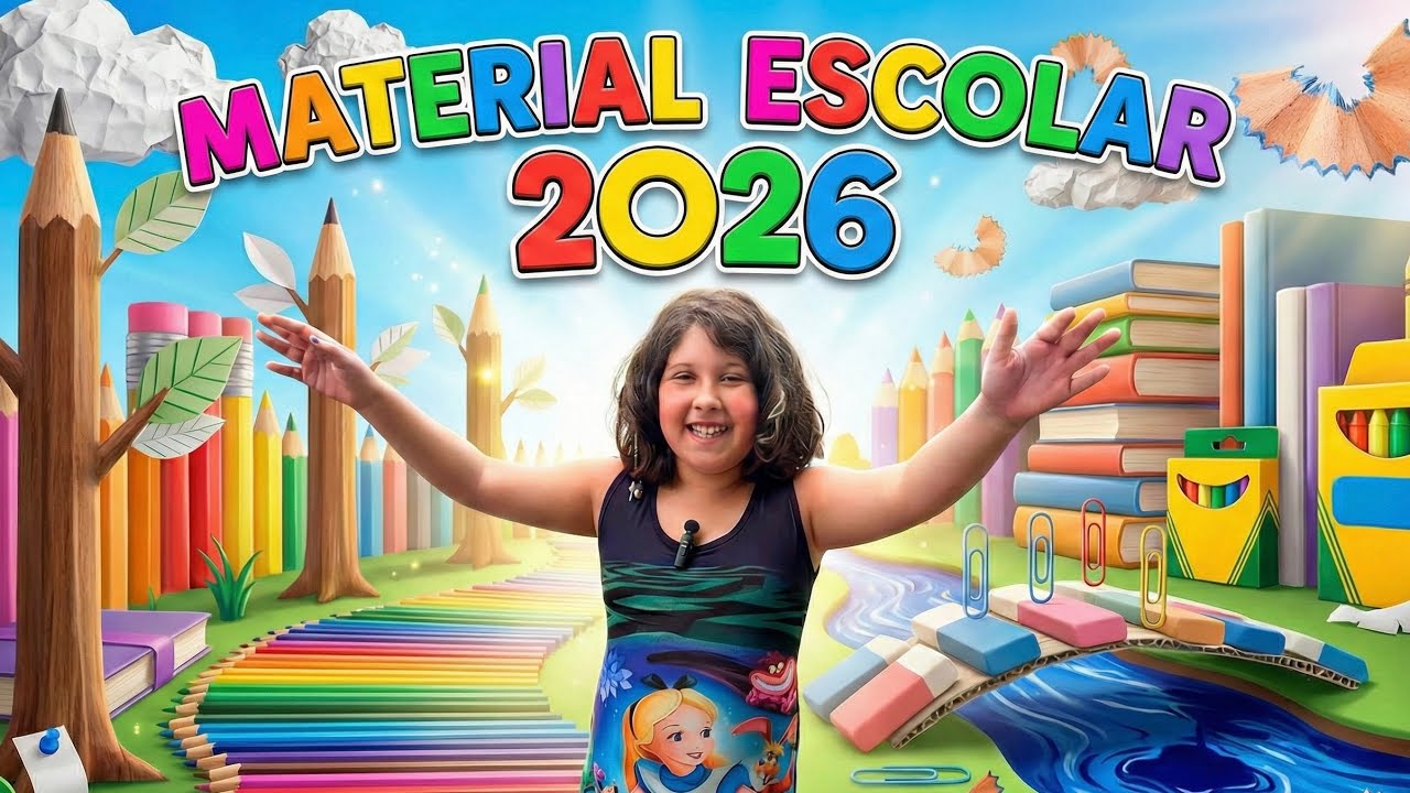 Comprando Meu Material de Escola para 2026
