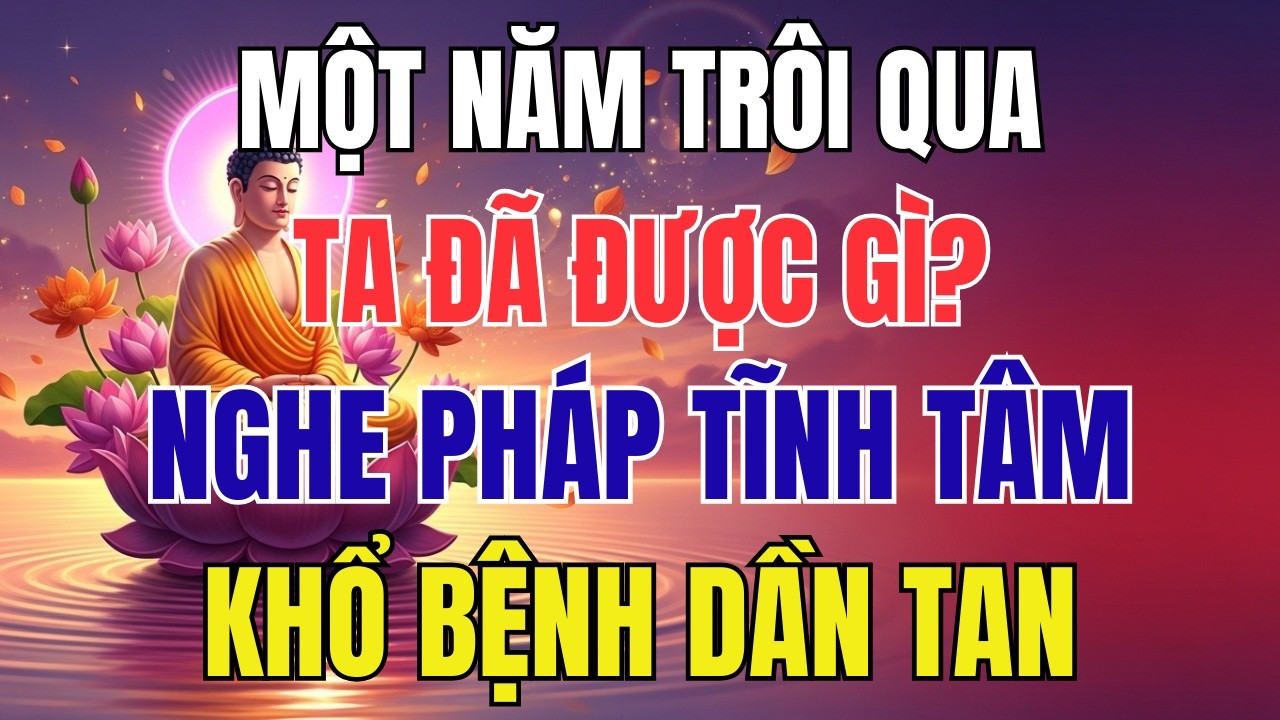 Một Năm Trôi Qua, Ta Đã Được Gì? Nghe Pháp Tĩnh Tâm, Khổ Bệnh Dần Tan, Mở Lối Đầu Năm An Lạc