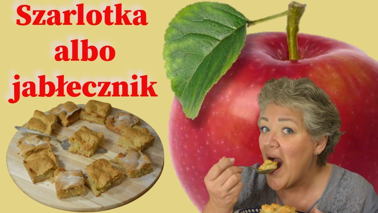 LENIWA SZARLOTKA, pyszna, domowa i aromatyczna