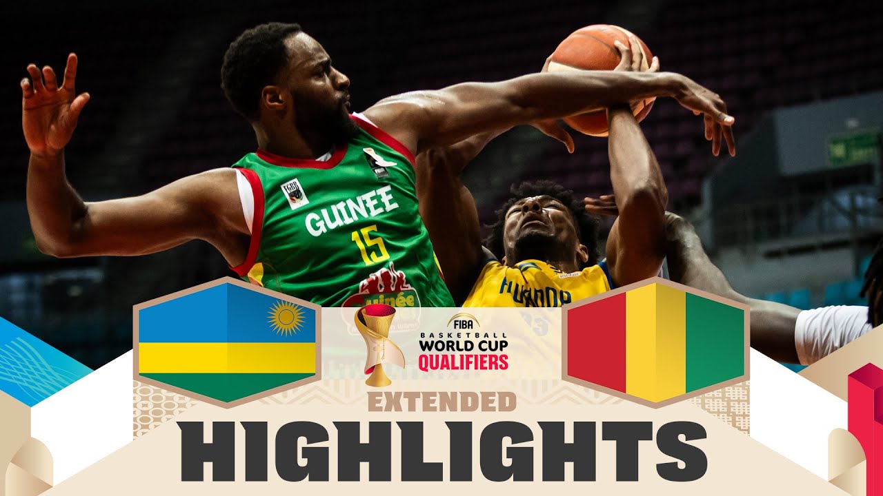 Rwanda 🇷🇼 v Guinea 🇬🇳 | Extended Highlights | FIBA Basketball World Cup 2027 African Qualifiers