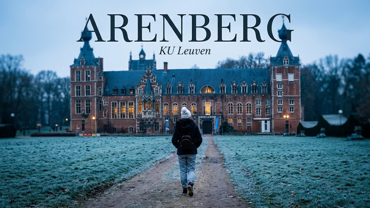 🇧🇪 KU LEUVEN Arenberg Campus Tour | Lâu Đài Cổ Arenberg và Những Phát Hiện Trong Khuôn Viên Trường