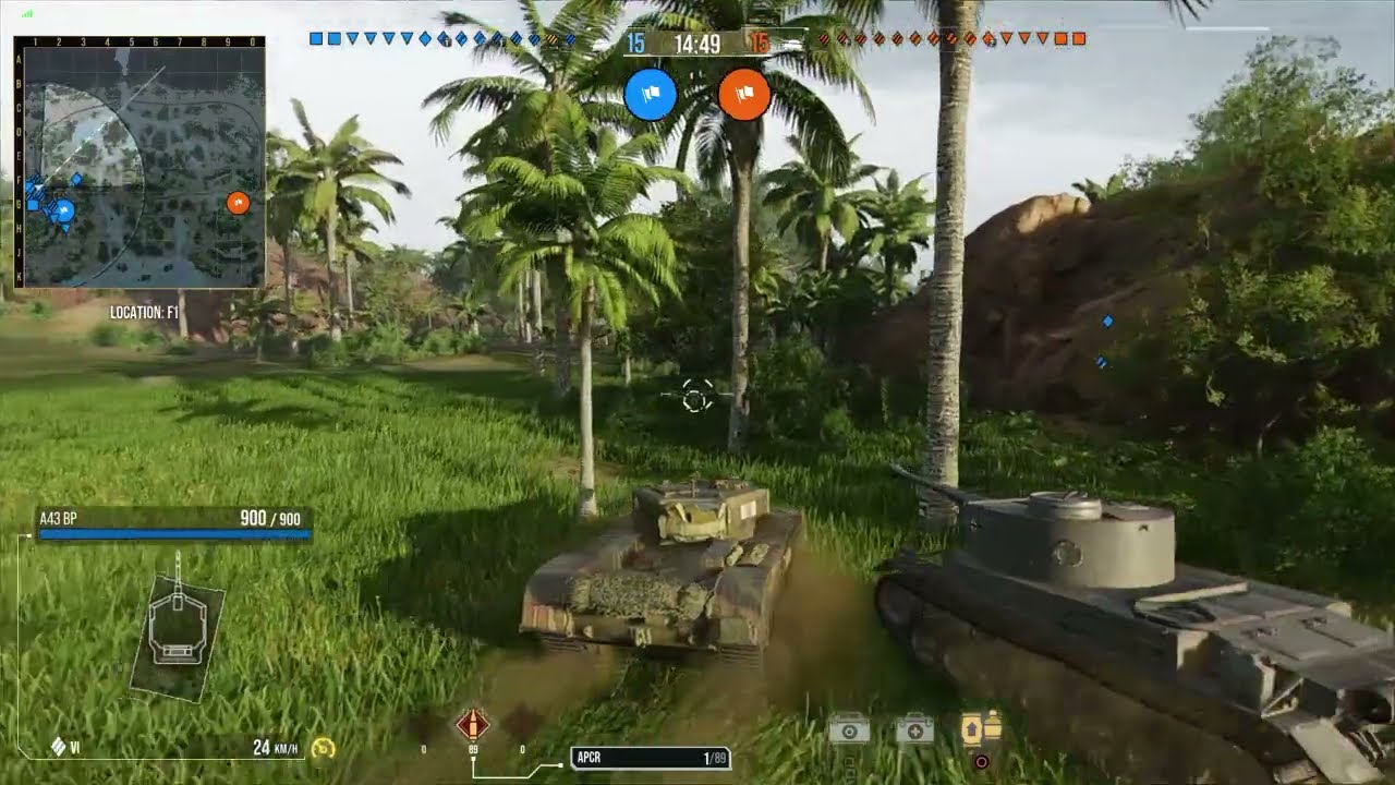 WOT CONSOLE PS4 / A43 Black Prince / Gameplay