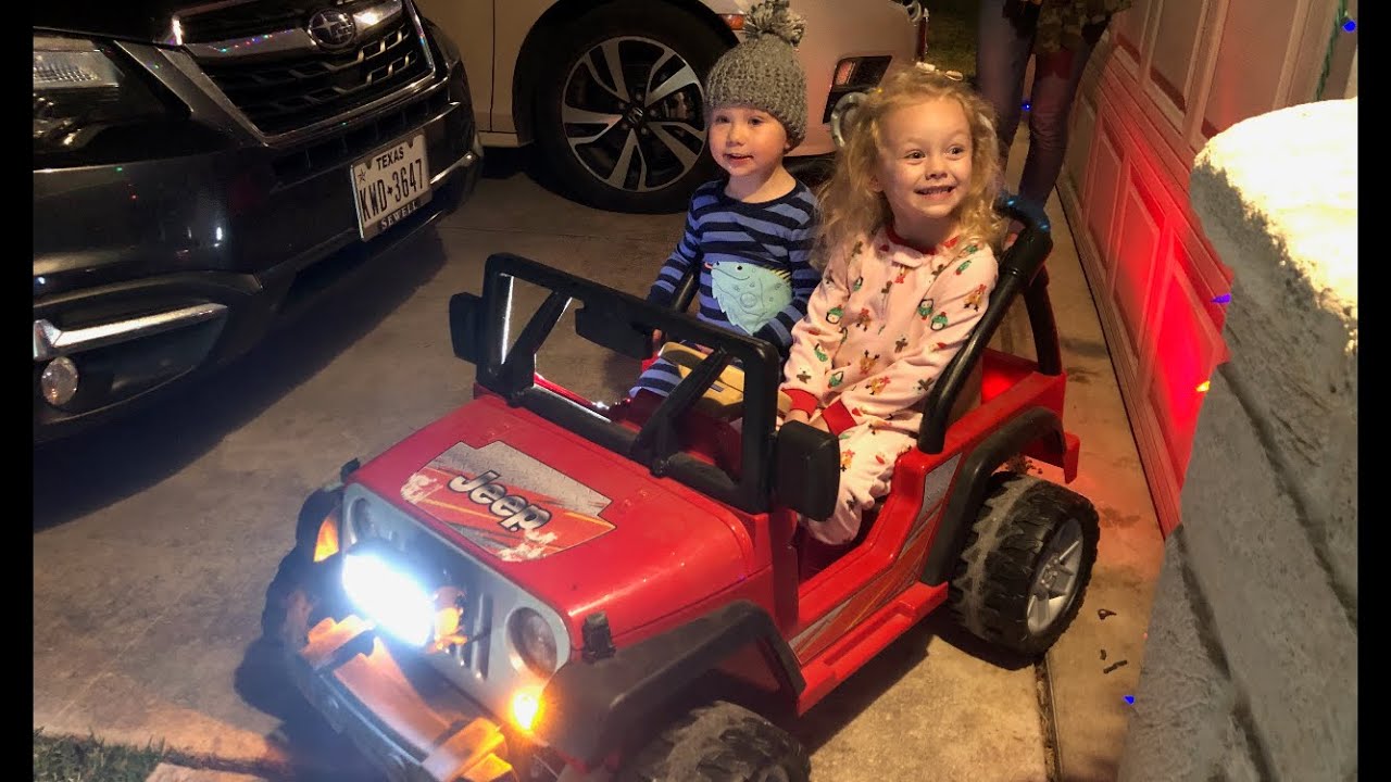 Обновление фар PowerWheels Jeep