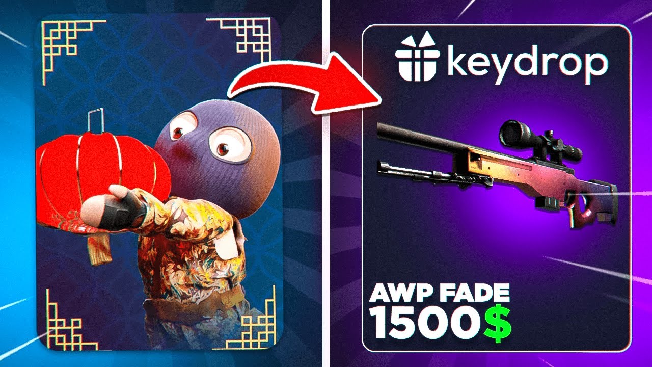 WE GOT $1200 AWP FADE ON NEW EVENT CASES!! (KEYDROP PROMO CODE 2024)