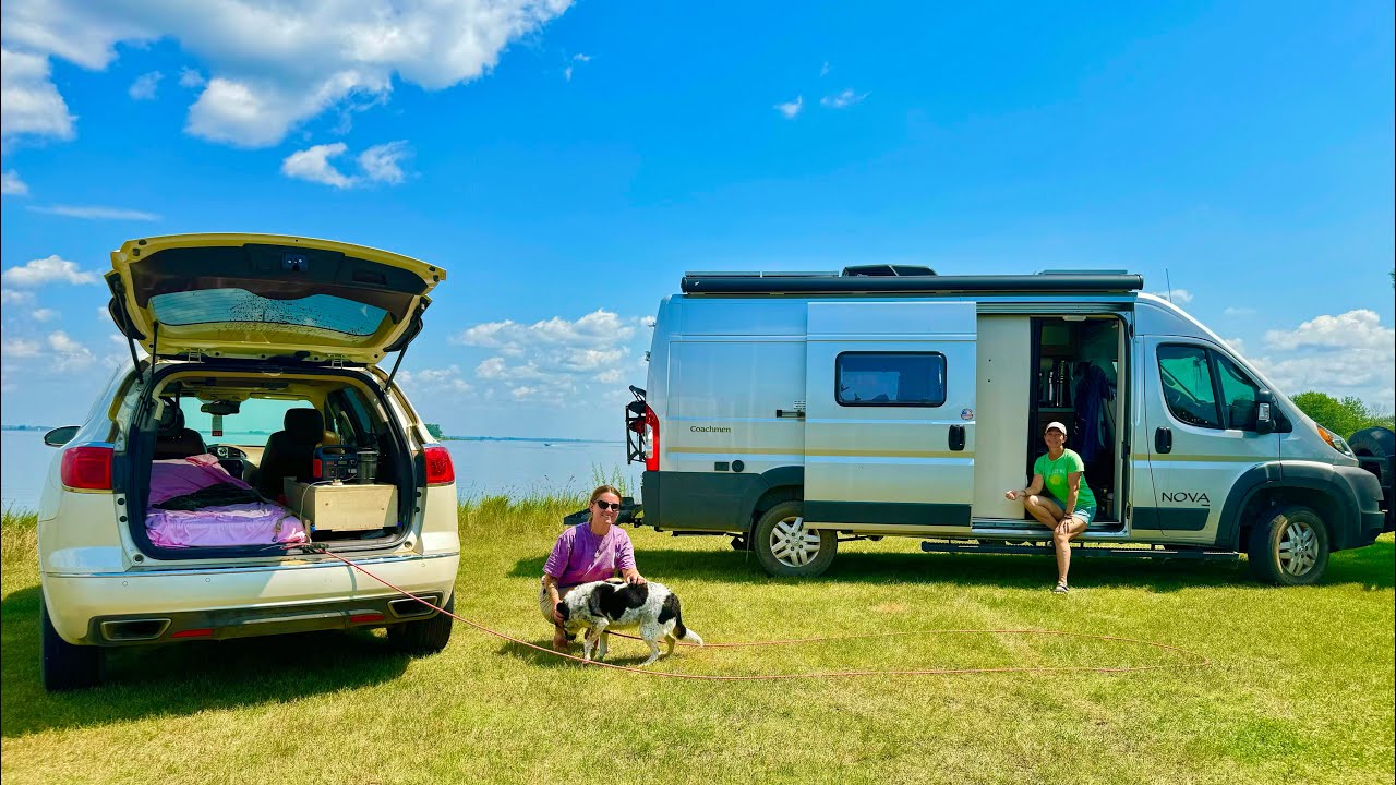 SUV CAMPING WITH MY VAN LIFE FRIEND