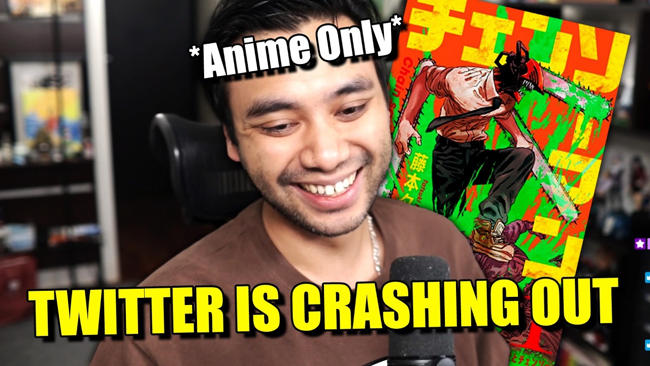 Gigguk's Reaction to Manga Readers Crashing Out Over the Latest Chapter of Chainsaw Man