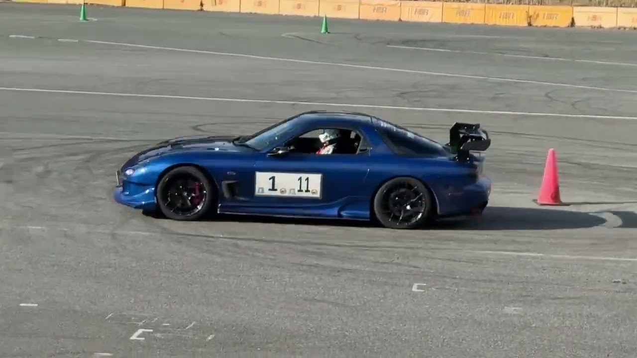 2026/2/4 TCF⇔C&Cジムカーナ合同練習会PMの部🚗³₃FD3S RX-7