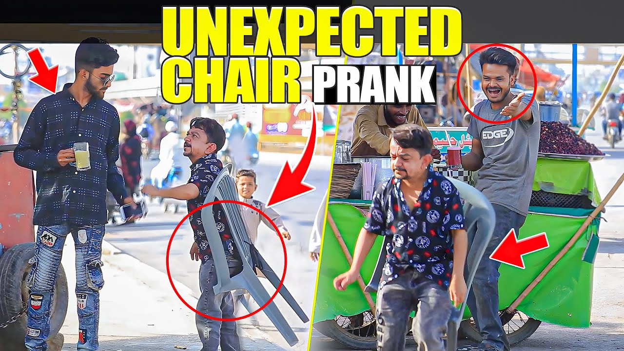 UnExpected Chair Prank - Funny Reactions | New Talent