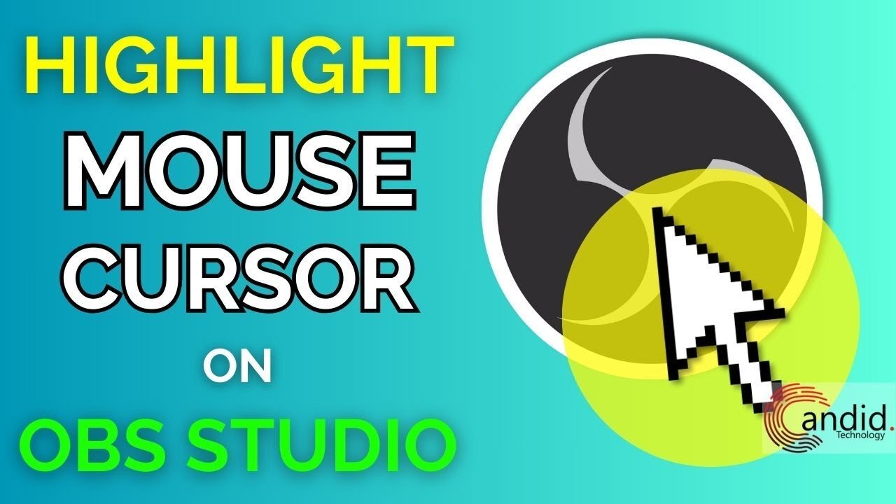How to enable highlight mouse cursor in OBS Studio?