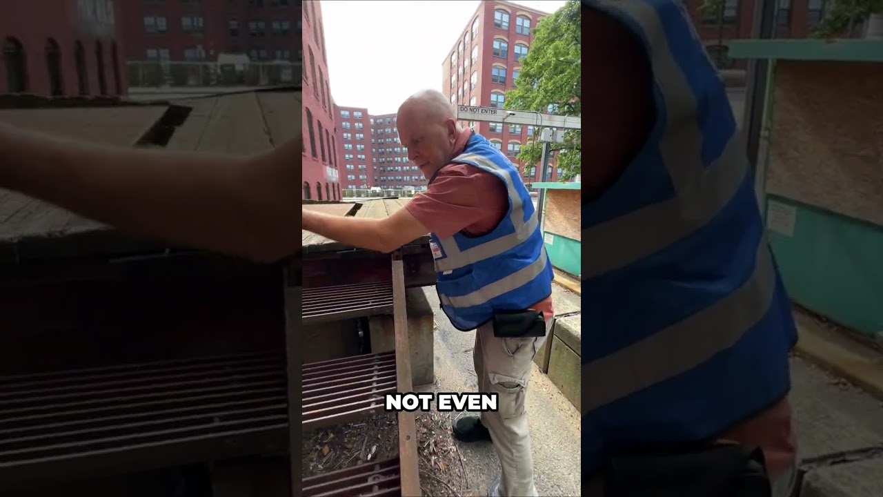 Loading Dock Danger: Is Your Fire Escape Safe? #shorts