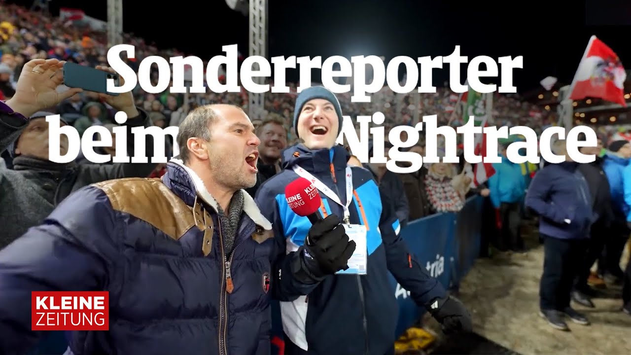 Sonderreporter unterwegs beim Schladming Nightrace